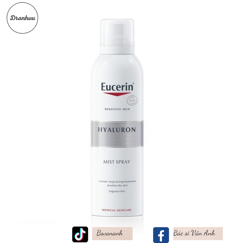 Xịt Khoáng Dưỡng Ẩm Eucerin AQUAporin Active Mist Spray