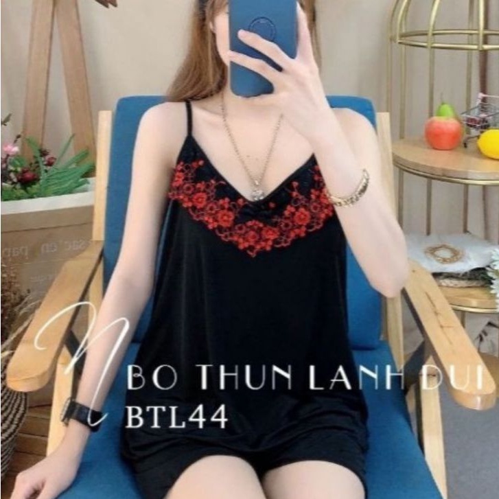 Đồ ngủ thun lạnh quần đùi 45kg tới 70kg | BigBuy360 - bigbuy360.vn