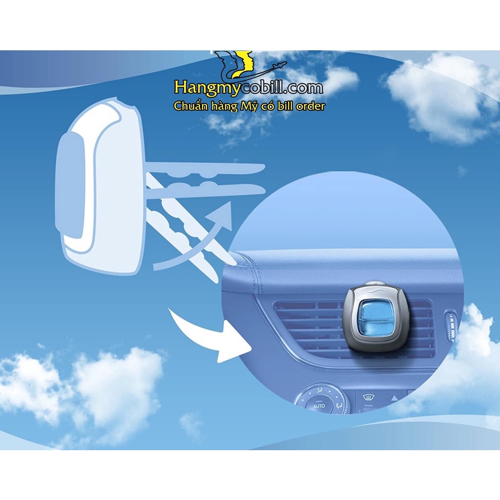 Nước Hoa Ô Tô Febreze Cao Cấp Kẹp Cửa Gió Điều Hòa Xe Hơi Febreze Car