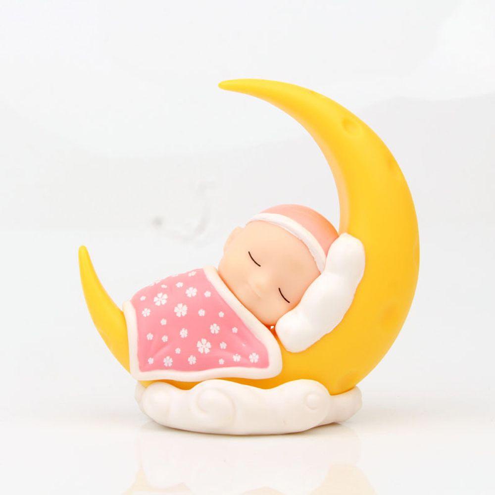 Đồ trang trí Búp Bê Em Bé Đang Ngủ Dễ Thương Trang Trí Bảng Điều Khiển Xe Hơi