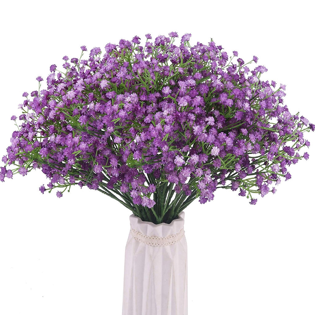 1 bó hoa cẩm chướng nhân tạo nhiều màu tùy chọn dùng để trang trí nhà cửa/tiệc cưới DIY