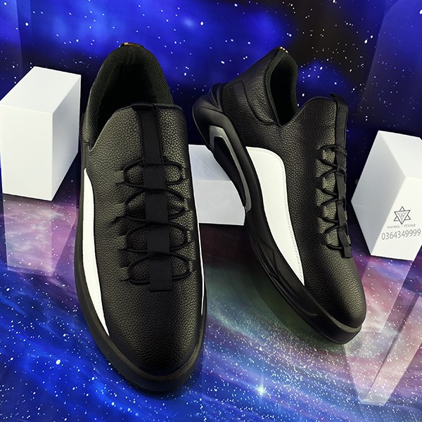 [Giá Xả Kho] Giày Thể Thao Nam GT03 - Giày Da Sneakers Trắng Nam Đế Siêu Nhẹ | BigBuy360 - bigbuy360.vn