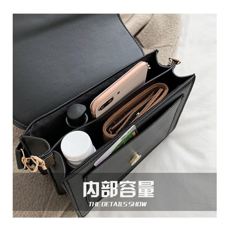 TÚI ĐEO CHÉO NỮ 2 NGĂN QUAI VẢI DA MỀM TT 29 | BigBuy360 - bigbuy360.vn