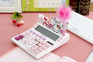 Máy Tính 3d 12 Phím Hello Kitty