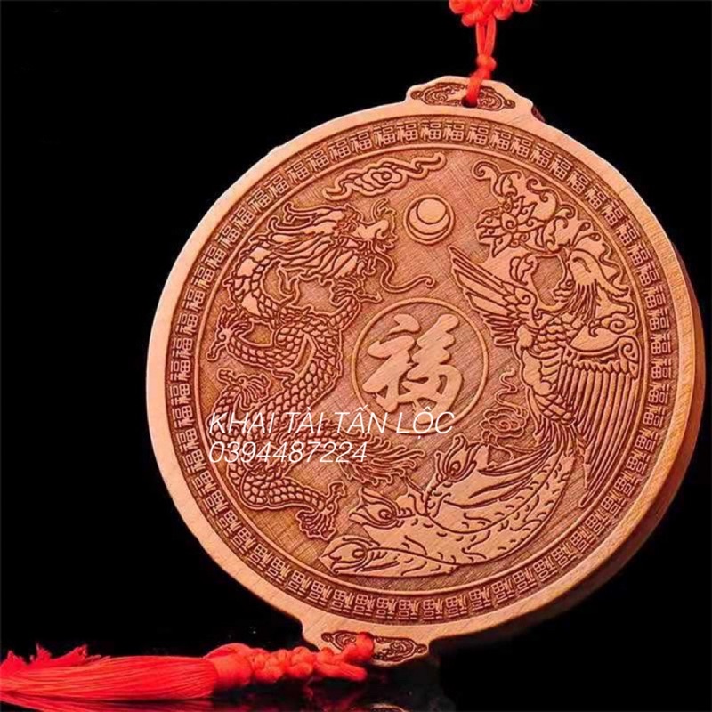 Gương Long phụng trình tường và chữ Phúc cắt đào hoa kiếp