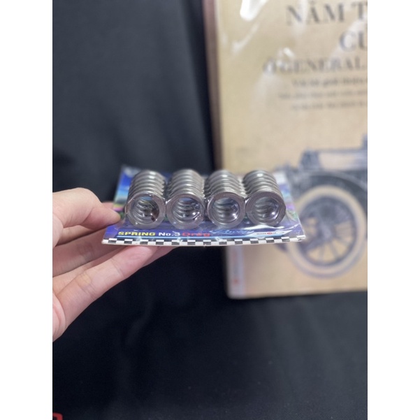 Lò xo đầu HL Racing thép nhật cho Ex150, có thể gắn cho Ex135 xài lông đền chân dày