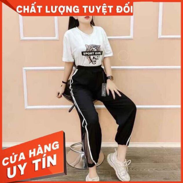 Quần bom đũi pha lưới bo gấu phong cách | BigBuy360 - bigbuy360.vn