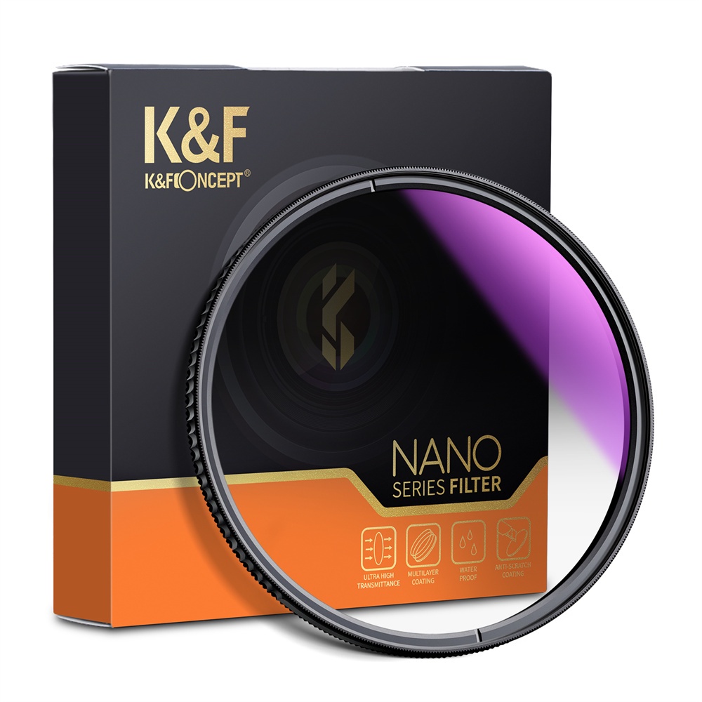 Kính Lọc Hiệu Ứng NANO-X 49-82mm HD GND8 Ultra-Clear 3 Dừng Với 28 Lớp Phủ