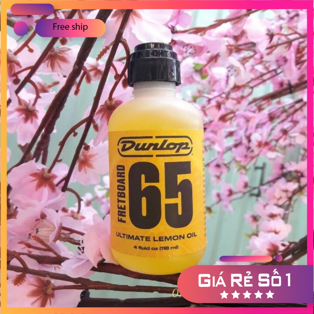 Dung dịch lau vệ sinh bề mặt cần đàn guitar chính hãng Dunlop MMS hình thật