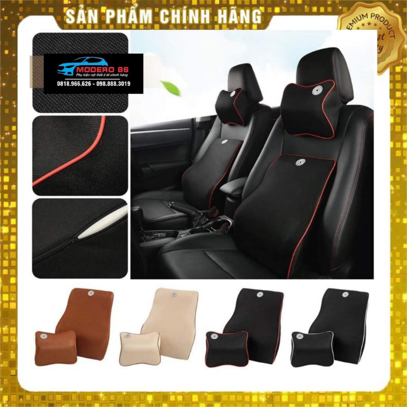Bộ gối tựa lưng cao su non chống mỏi cổ êm ái dành cho mọi tư thế | BigBuy360 - bigbuy360.vn