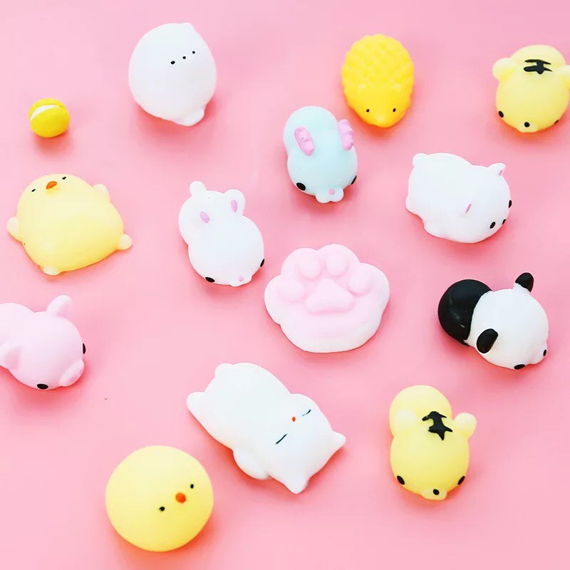 Squishy Mochi dễ thương, cực mềm mịn bóp đã tay bán cho vui