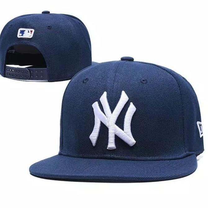 Navy blue New York Yankees snapback NY MLB official merchandise latest | CSgL cheap