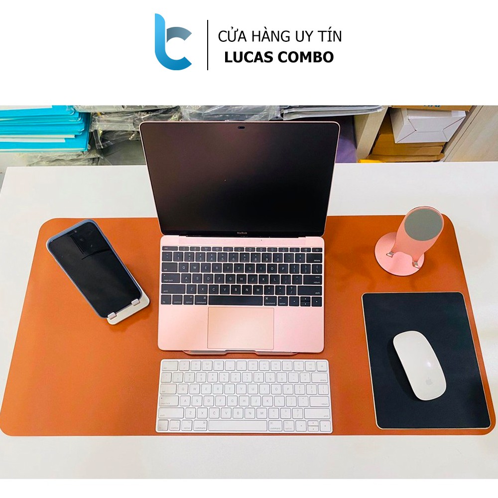 Thảm da trải bàn làm việc 2 mặt cỡ 40x80 cm