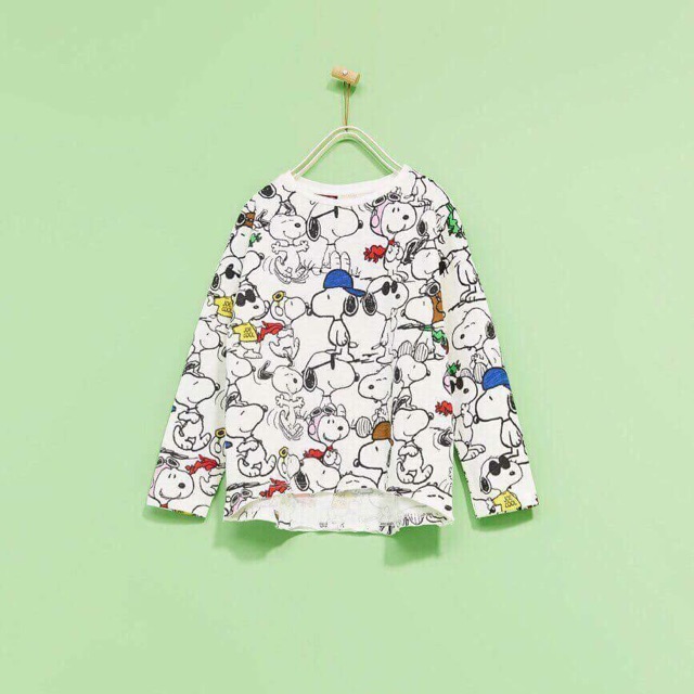 Áo phông snoopy zara