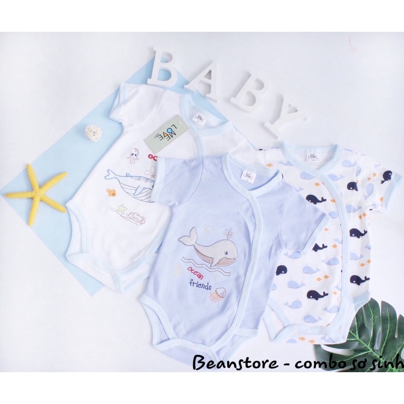 Set 3 body chip cotton thái siêu đẹp