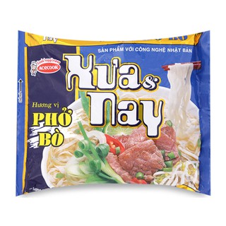 Phở Bò Xưa & Nay 70g thùng 24 gói
