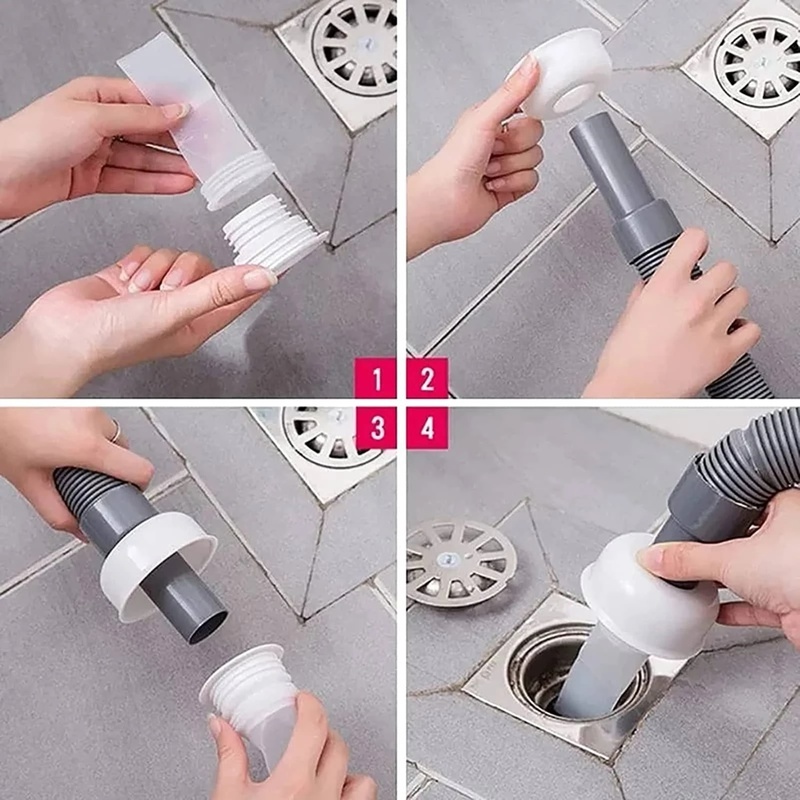 Nút Chặn Cống Thoát Nước Sàn Nhà Tắm/Máy Giặt Đa Năng Chống Mùi Hôi