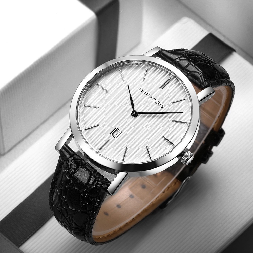 [Tặng vòng tay]Đồng hồ nam Mini Focus chính hãng MF0108G.01a dây da cao cấp | BigBuy360 - bigbuy360.vn