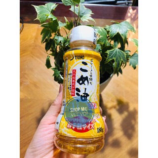 Dầu gạo ăn dặm cao cấp Tsuno 180gr
