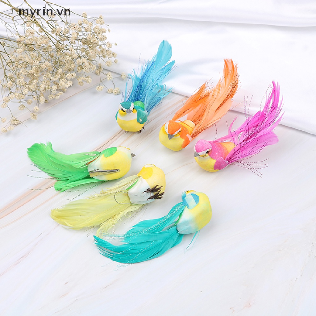 1 Chú Chim Bồ Câu Nhân Tạo mini Bằng Xốp Cho Trang Trí Tiệc Cưới