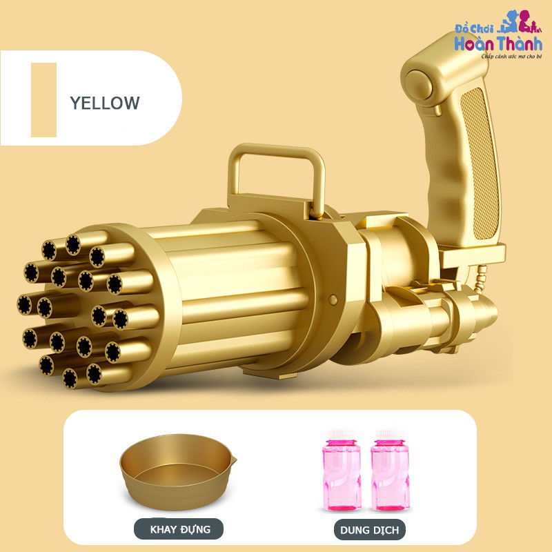 Súng Bắn Bong Bóng, Súng Thổi Bong Bóng Xà Phòng Ngoài Trời Cho Trẻ Em CỠ LỚN