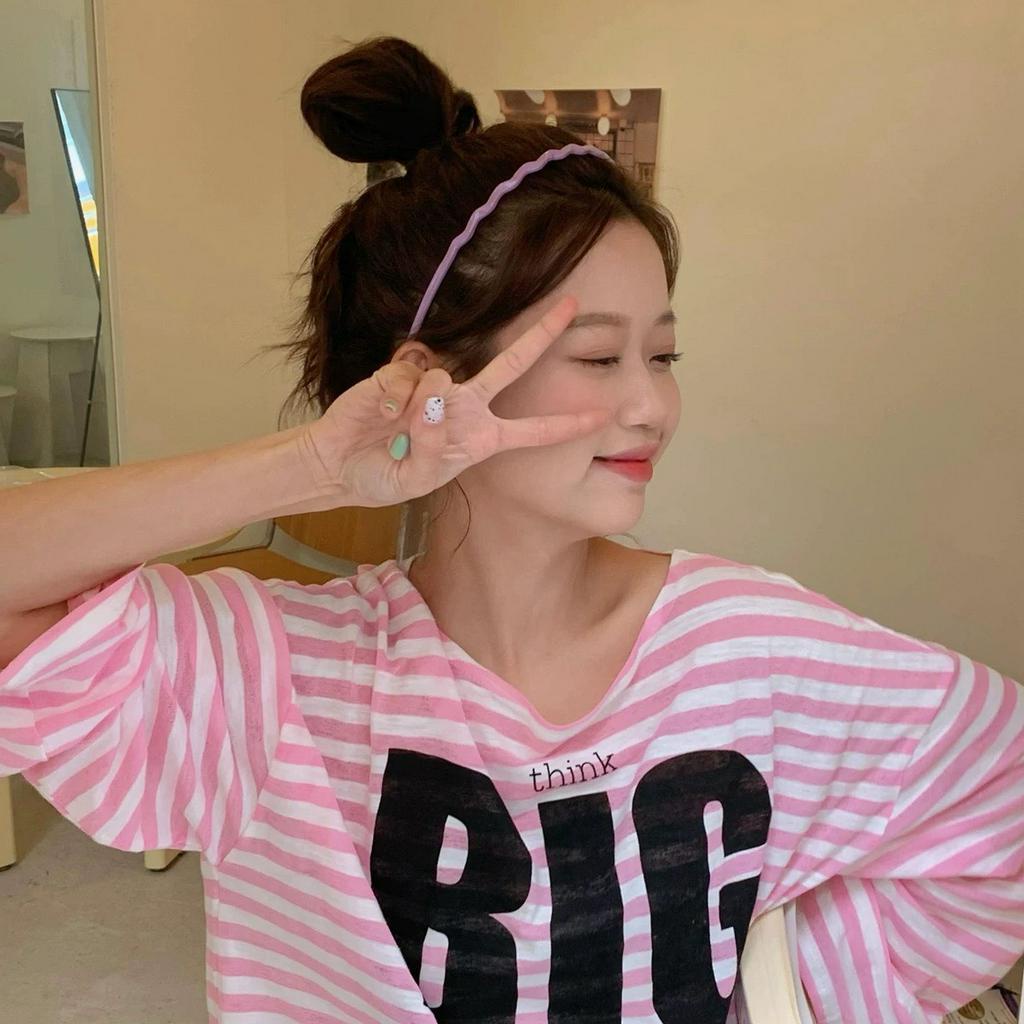 Băng đô cài tóc cute tiểu thư lượn sóng màu kẹo ngọt dễ thương cho nữ phong cách hàn quốc CT20 JOLY