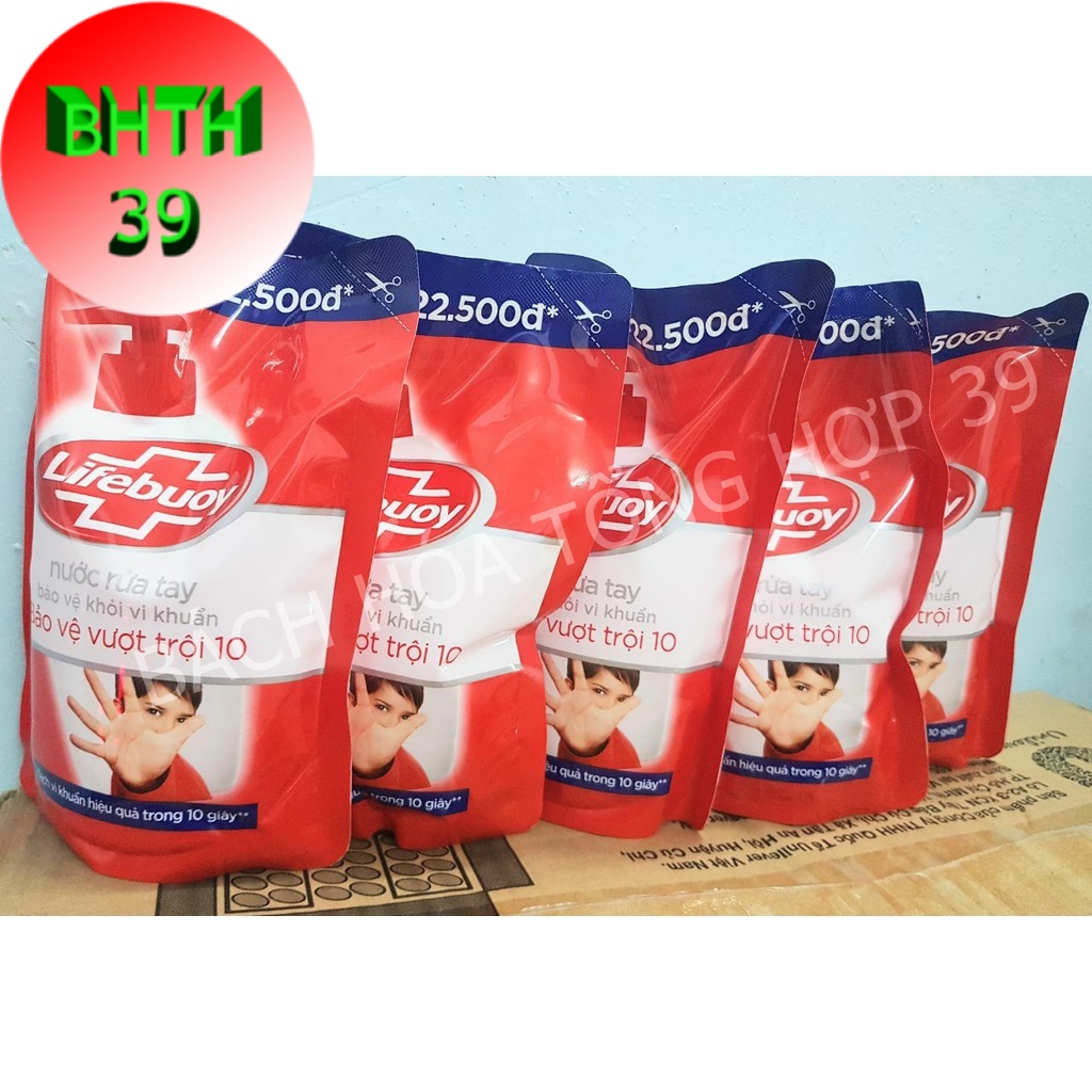 Nước rửa tay Lifebuoy / Lifebouy túi 400g (Mẫu mới)