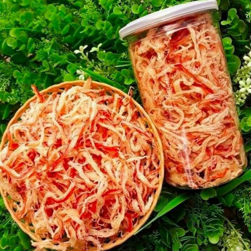 Hủ 250G Mực Xé Sợi hấp Nước Cốt Dừa | BigBuy360 - bigbuy360.vn