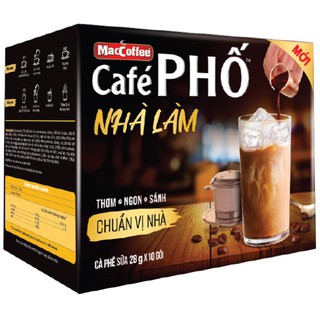 CÀ PHÊ PHỐ NHÀ LÀM MACCOFFEE HỘP 280G