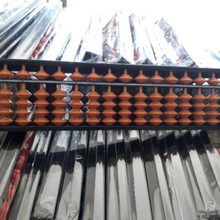 Combo 4 bàn tính 17 cột nâu