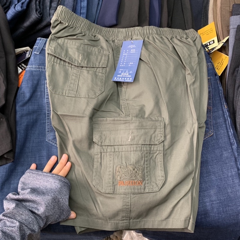 Quần ngố sóc thô nam cao cấp có size đại 100kg chất mềm mỏng mịn