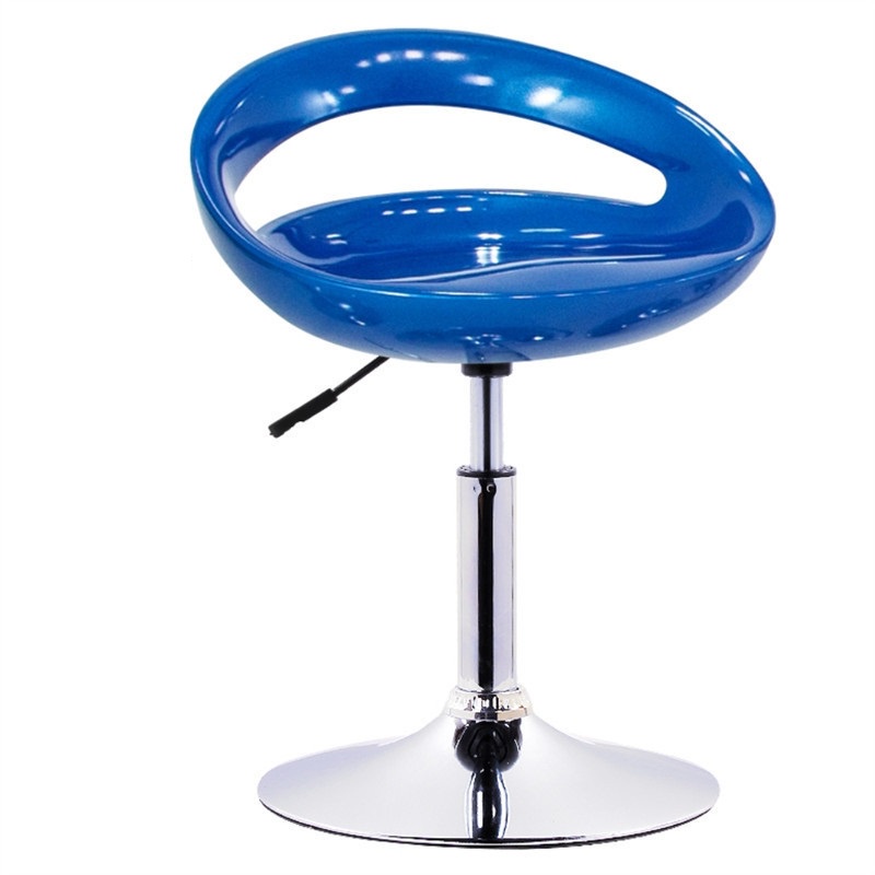 Ghế quầy thấp, làm việc, học tập, makeup, spa lưng nhựa ABS khoét lỗ TM092X
