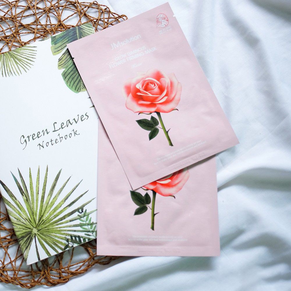 Hộp 10 Mặt Nạ Cải Thiện Thâm Sạm JM Solution Glow Luminous Flower Firming Mask 30ml x 10