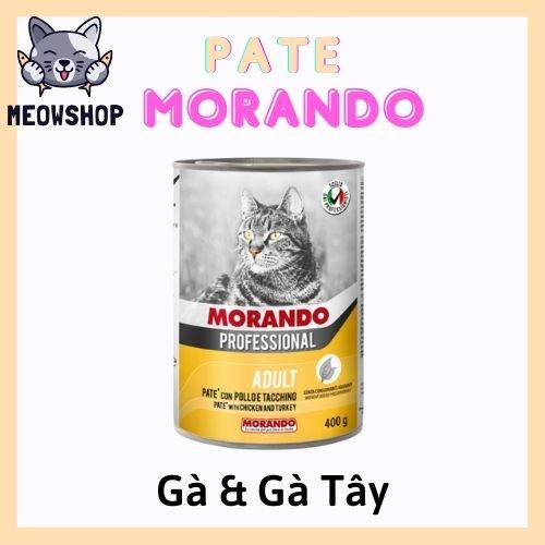 Pate Mèo Morando Miglior Gatto 400g Ý | Thức Ăn Cho Mèo Pate Morando Professional