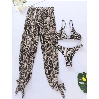 [BKN1428] <ÂU> SET BIKINI 3 MÓN VẰN KÈM QUẦN DÀI