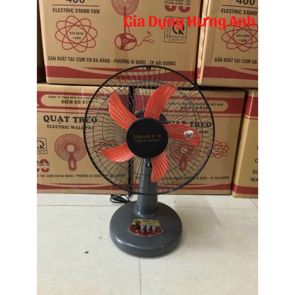 Quạt Bàn Sải Cánh 300mm Điện Cơ X19 (Bảo Hành 12 Tháng)