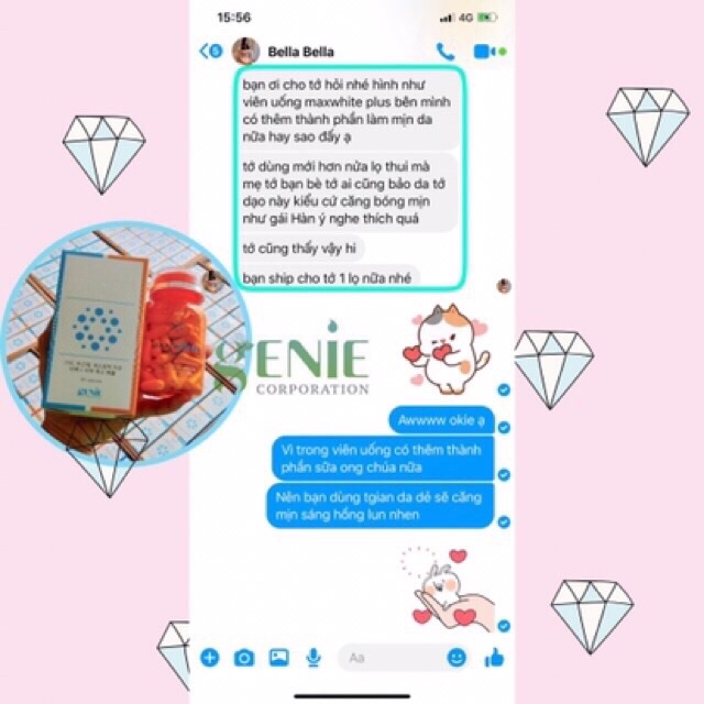 [ CHÍNH HÃNG ] VIÊN UỐNG TRẮNG DA MAX WHITE PLUS GENIE | BigBuy360 - bigbuy360.vn