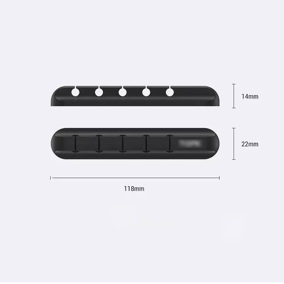 Kẹp cố định dây cáp sạc TOPK L16 phụ kiện tai nghe bluetooth, cáp sạc ip, máy tính