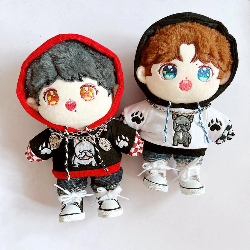 Áo Hoodie Thời Trang Cho Búp Bê Xiao Zhan Yibo 20cm