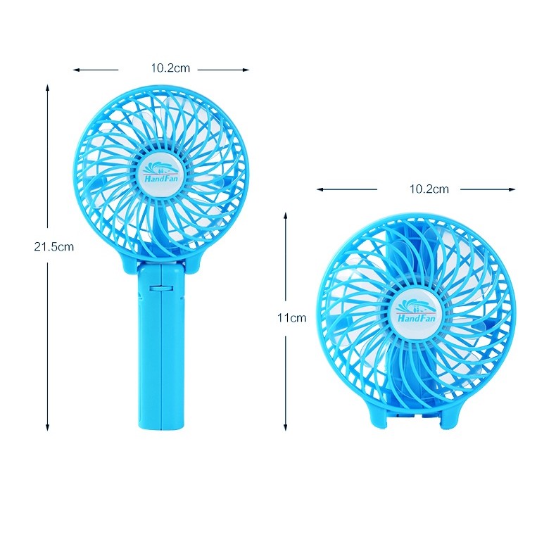 Quạt Sạc Cầm Tay 4 Tốc Độ Pin Lâu