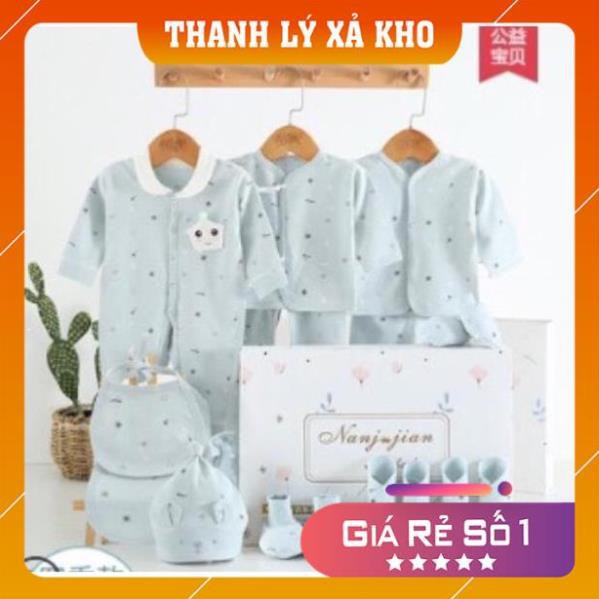 [FreeShip – Xả kho] Set đồ sơ sinh 16 chi tiết cho bé 0-10 tháng [ẢNH THẬT DO SHOP TỰ CHỤP]