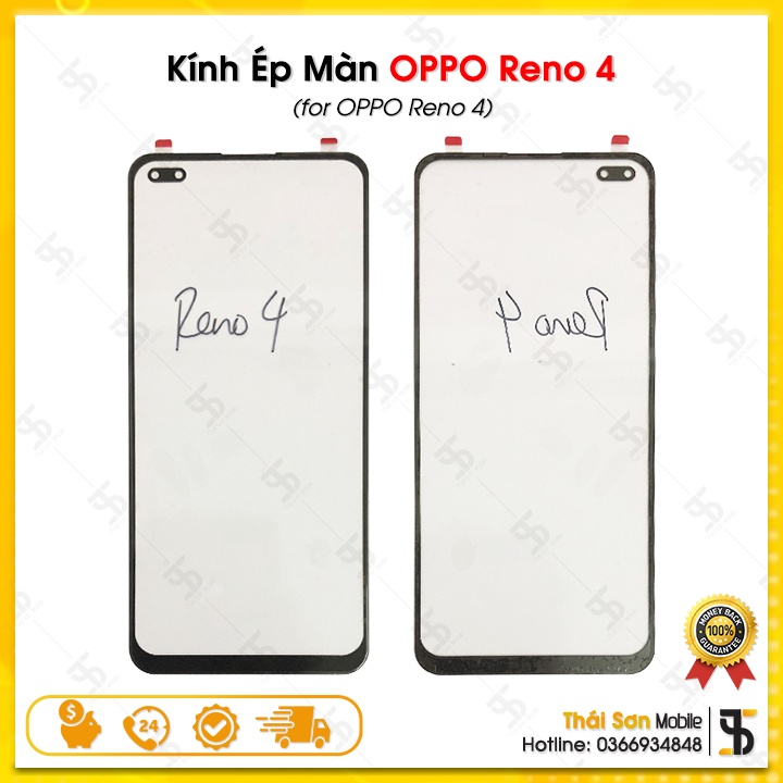 Kính OPPO Reno 4 - Mặt Kính Ép Màn Hình Điện Thoại OPPO Reno4 Cao Cấp