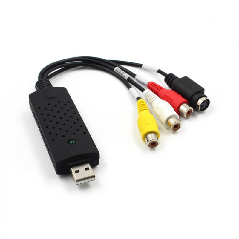 Thiết bị chuyển đổi video USB 2.0 dễ dàng lên đến cap video Tv Dvd Vhs Dvr hỗ trợ Win10