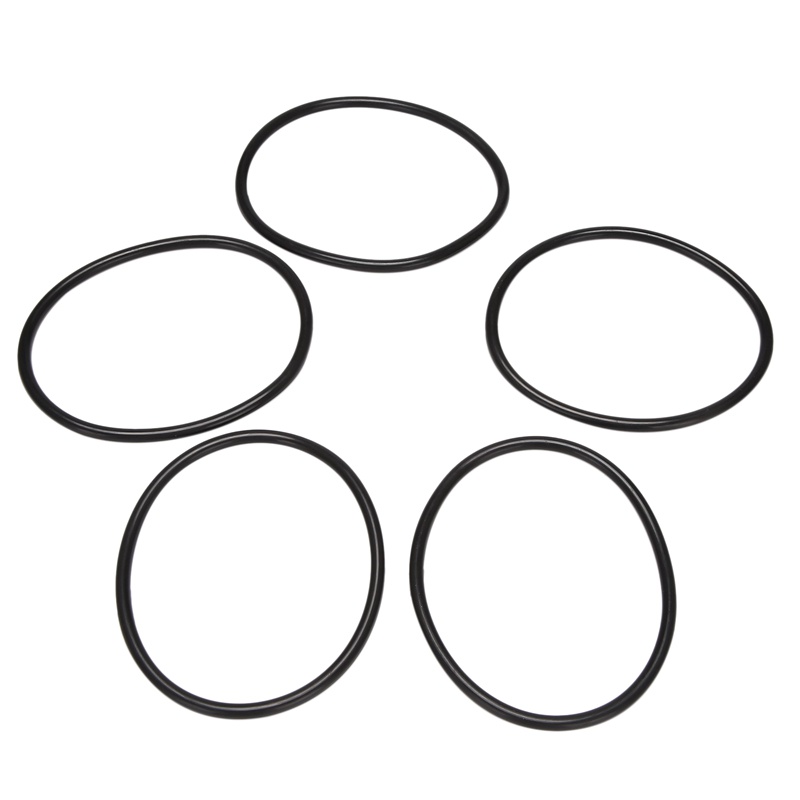5 miếng 100 mm đường kính ngoài 5 mm con dấu cao su dày vòng chữ O lọc dầu