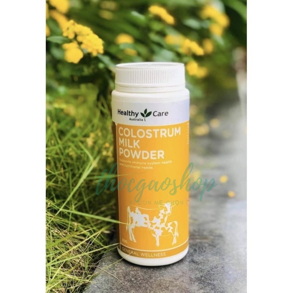 Sữa bò non Healthy Care Colostrum milk Powder 0m+ 300gr hỗ trợ tăng sức đề kháng,ăn ngon miệng, tăng trưởng tốt