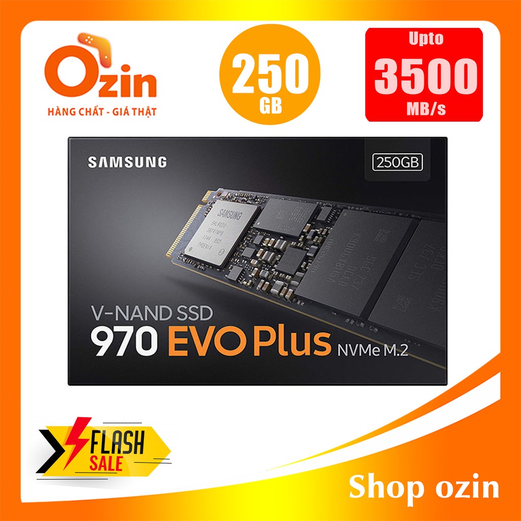 [RẺ VÔ ĐỊCH] Ổ cứng SSD samsung 500GB 250GB 970 Evo / Evo plus M.2 PCIe NVMe(New version)