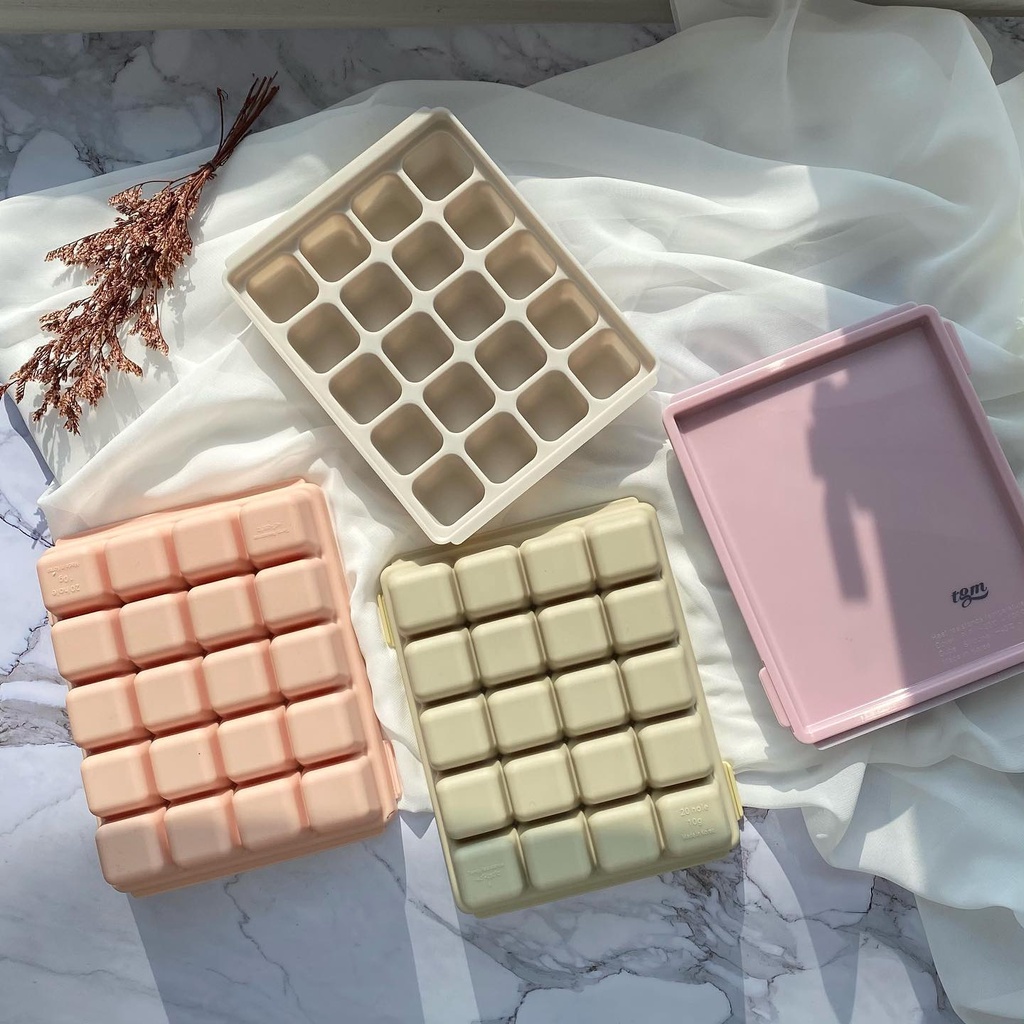 Khay trữ đông silicone chính hãng TGM Hàn Quốc