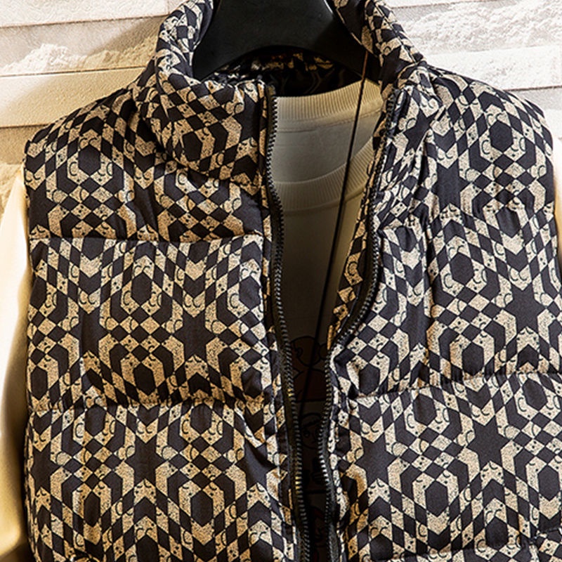 Áo Khoác Phao Không Tay Giữ Ấm Thời Trang Hàn Quốc Cho Nam