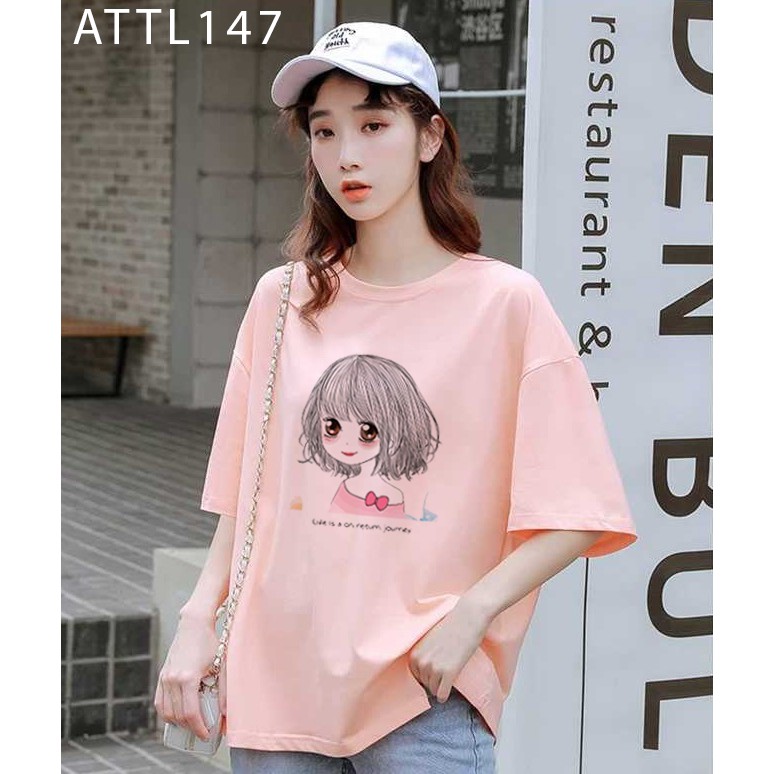 [FREE SHIP ĐƠN TỪ 50K] Áo phông cô gái áo nơ HARI0520 1