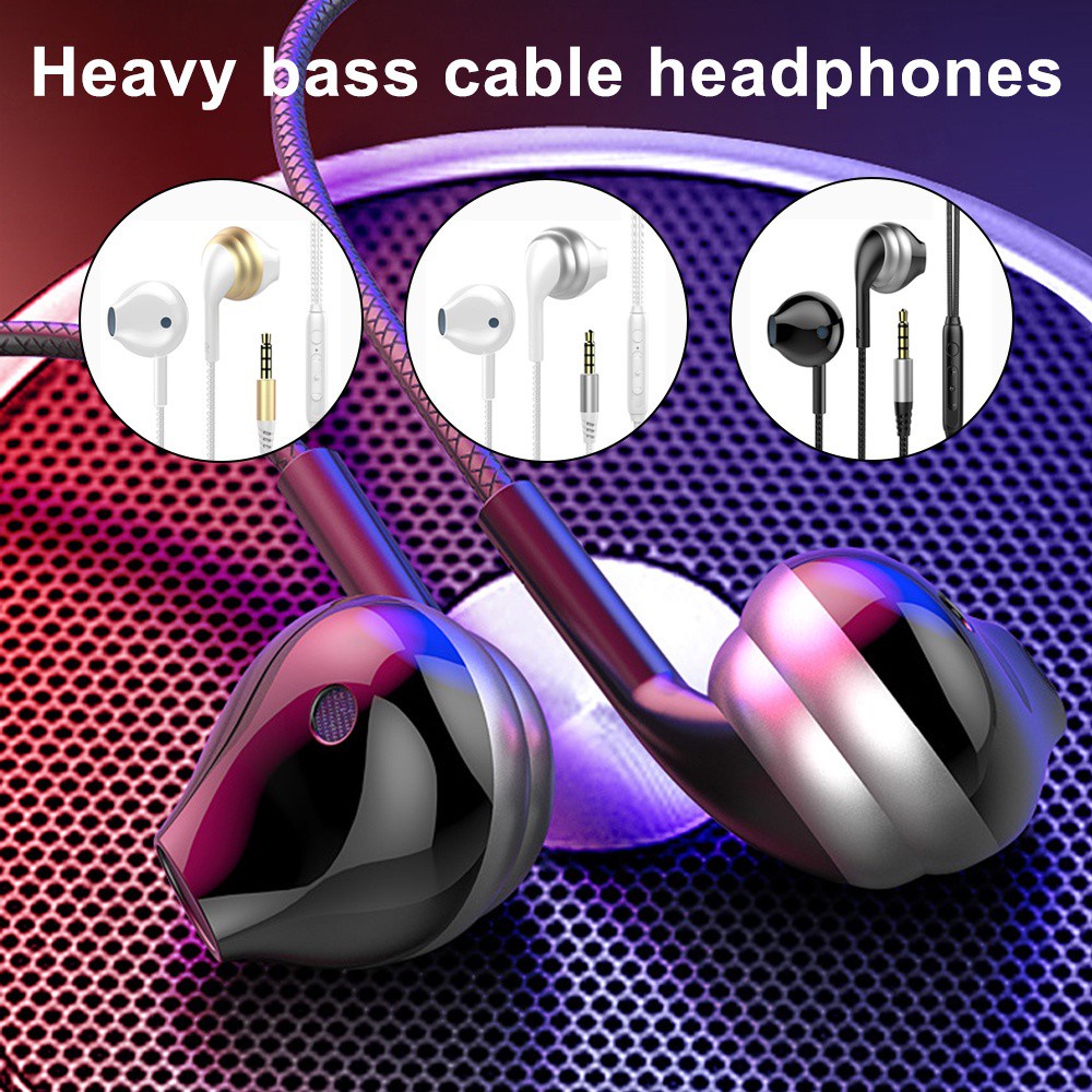 Earphone Low Stress Headphones Headphone TPE Fashion Portable High Definition Game Stereo